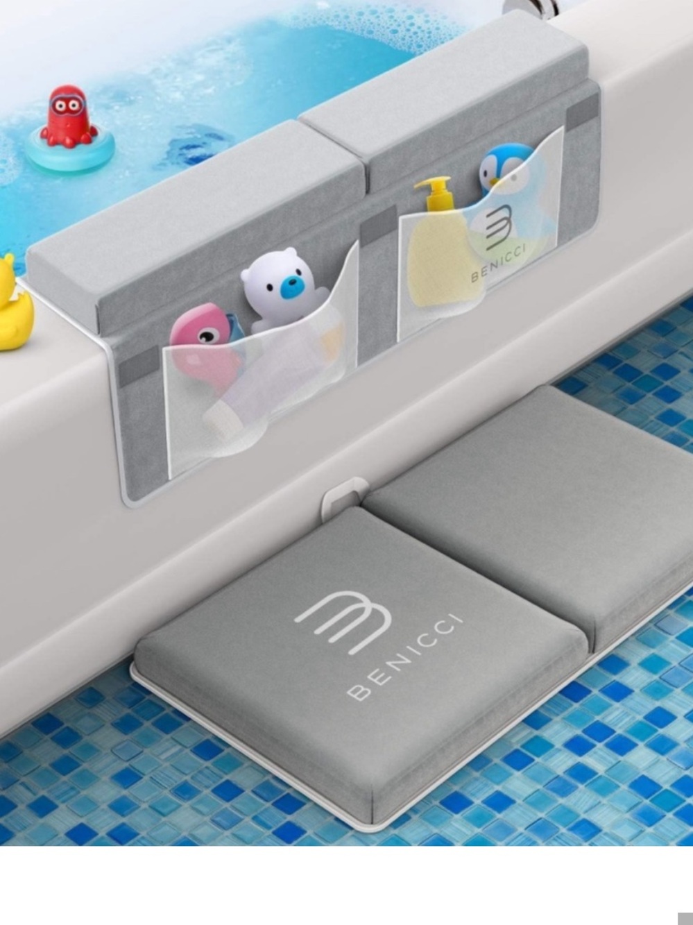 New Benicci Premium baby Bath Kneeler and elbow rest pad for tub bath time